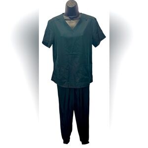 🧧 AMAZON Set of Scrubs Medical V-Neck Top and Pants Set NWOT FINAL PRICE